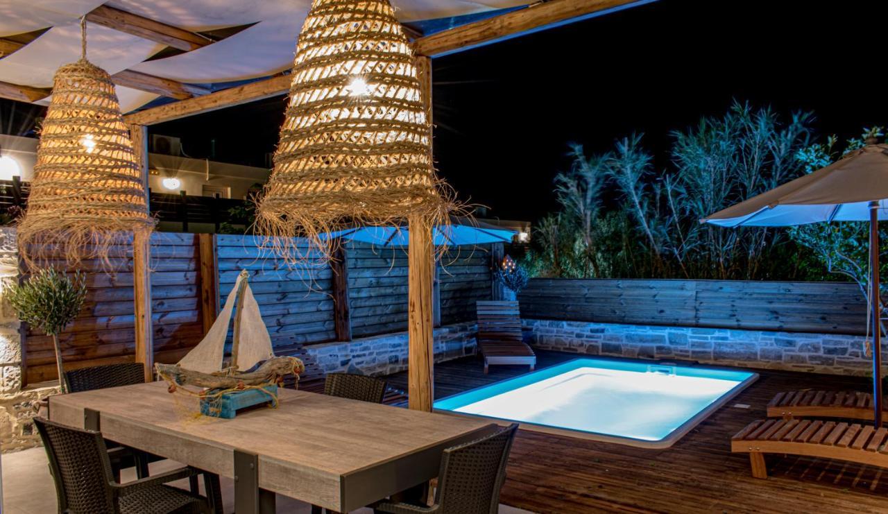 The Cave Villa Матала Экстерьер фото