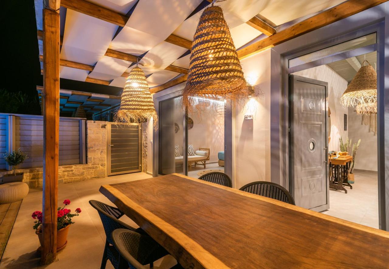 The Cave Villa Матала Экстерьер фото