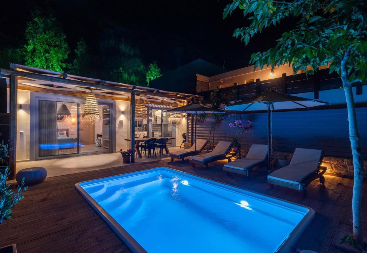 The Cave Villa Матала Экстерьер фото
